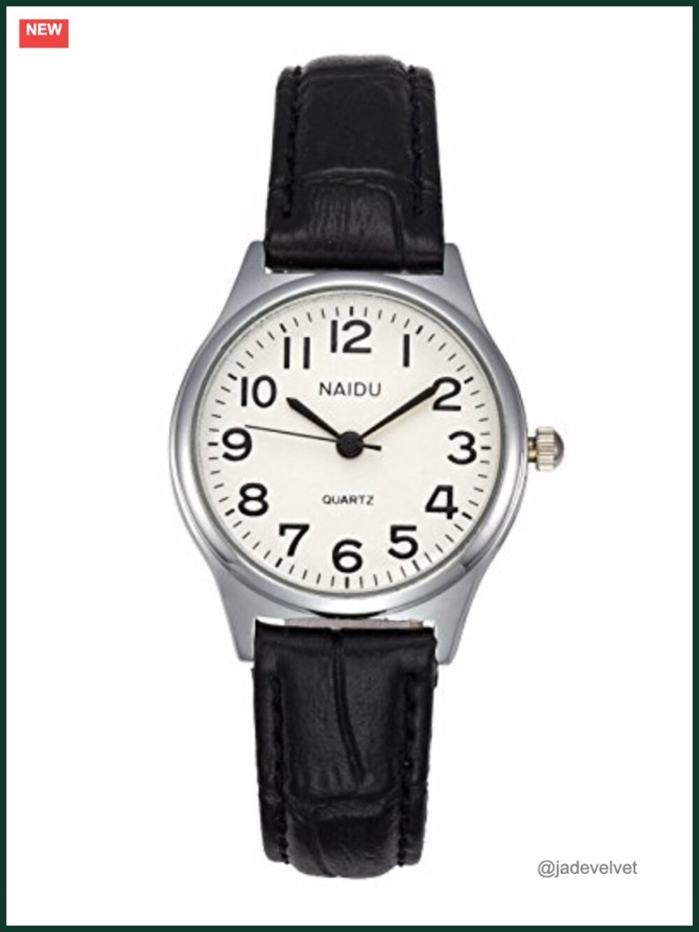 Women's Classical Arabic Numerals Analog Quartz Wrist Watch 3 ATM Water